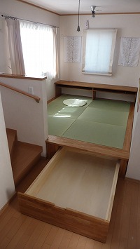 ユニット畳 収納